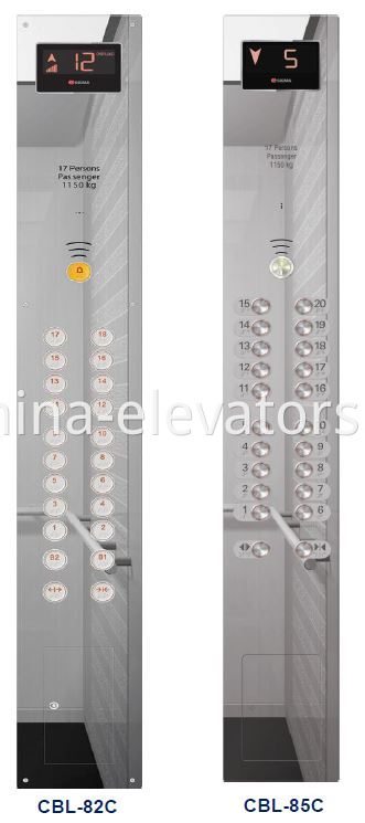 Sigma Elevator COP LOP HPI With Mirror Finished Stainless Steel